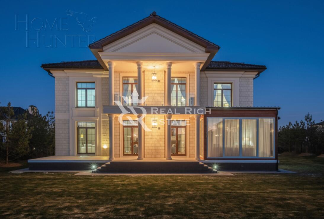 2-этажный коттедж 500 м² с отделкой