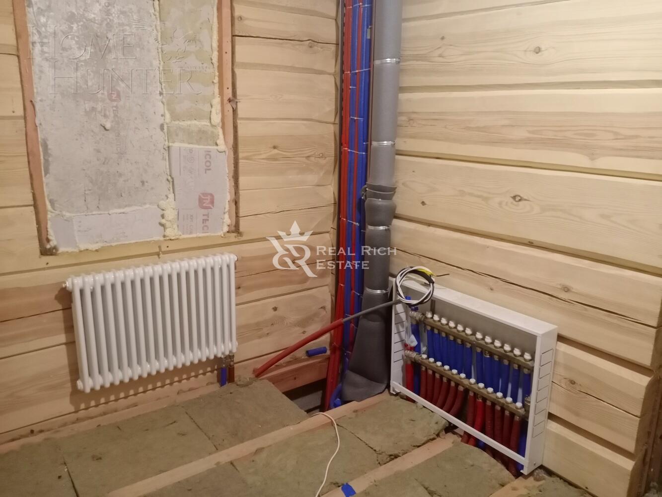 2-этажный коттедж 1 100 м² без отделки