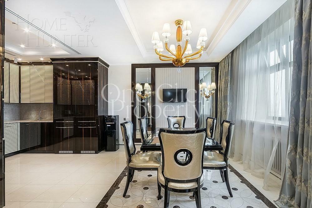 2-УРОВНЕВАЯ КВАРТИРА С ОТДЕЛКОЙ 228 М² НА 44 ЭТАЖЕ