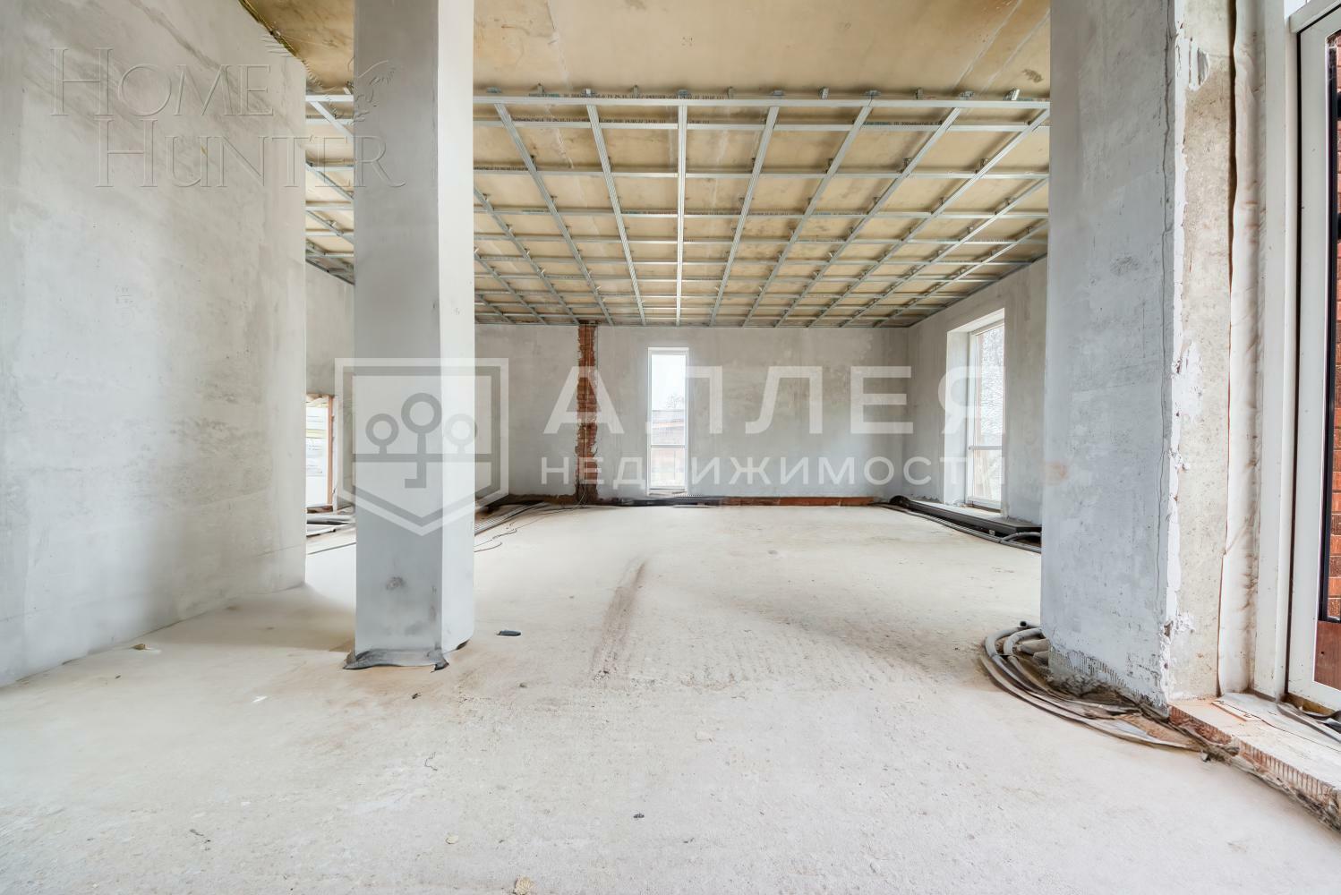 2-этажный коттедж 430 м² без отделки