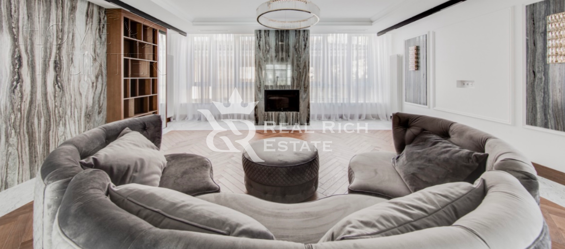 2-этажный коттедж 500 м² с отделкой