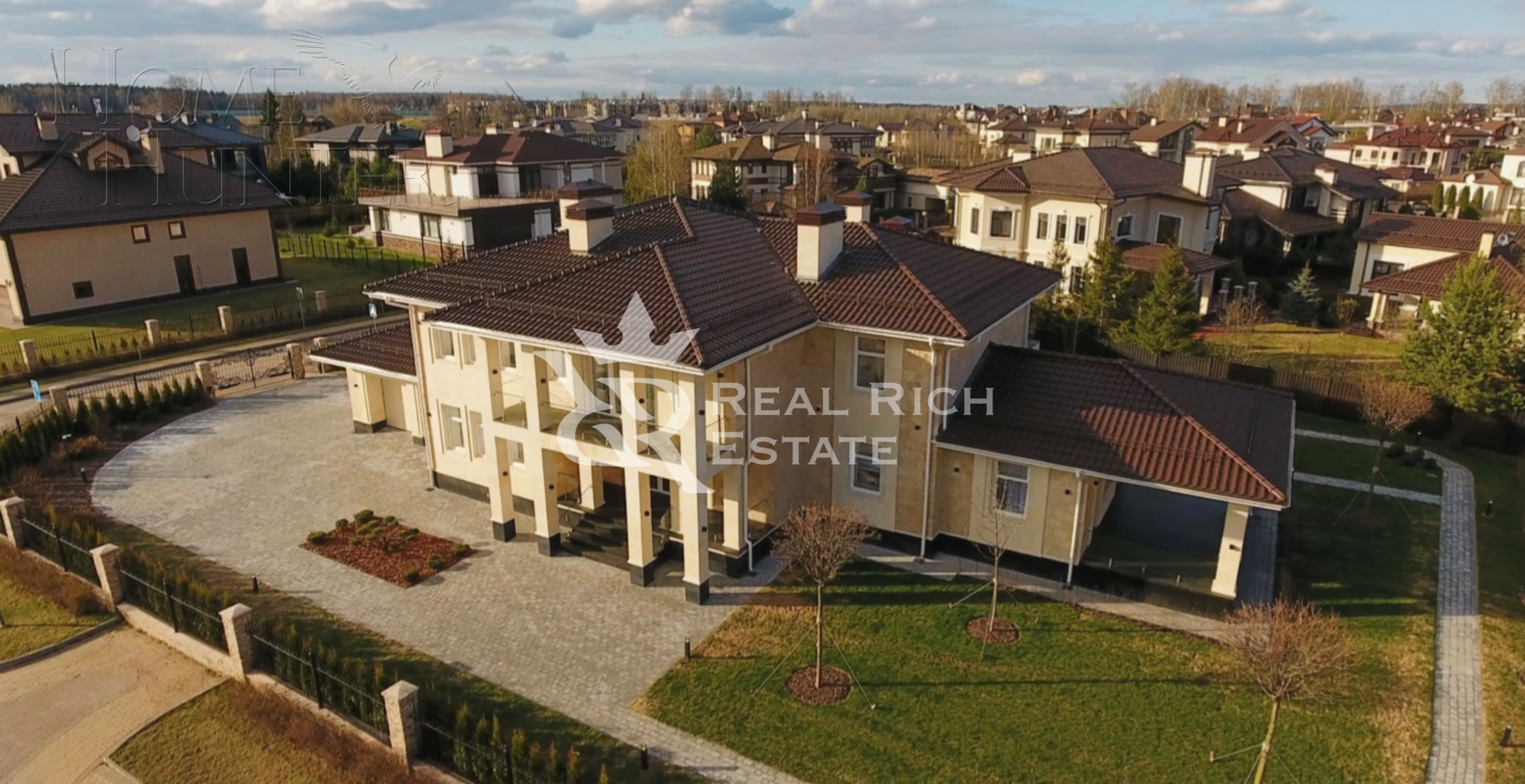 2-этажный коттедж 500 м² с отделкой