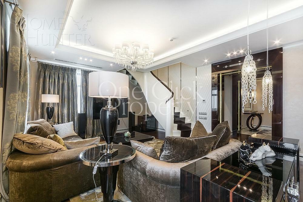 2-УРОВНЕВАЯ КВАРТИРА С ОТДЕЛКОЙ 228 М² НА 44 ЭТАЖЕ