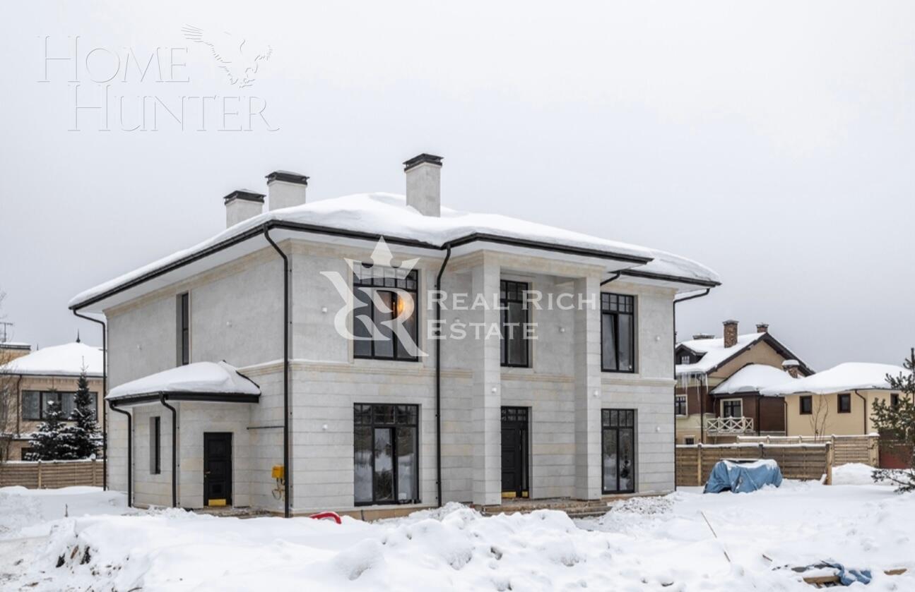 2-этажный коттедж 440 м² без отделки