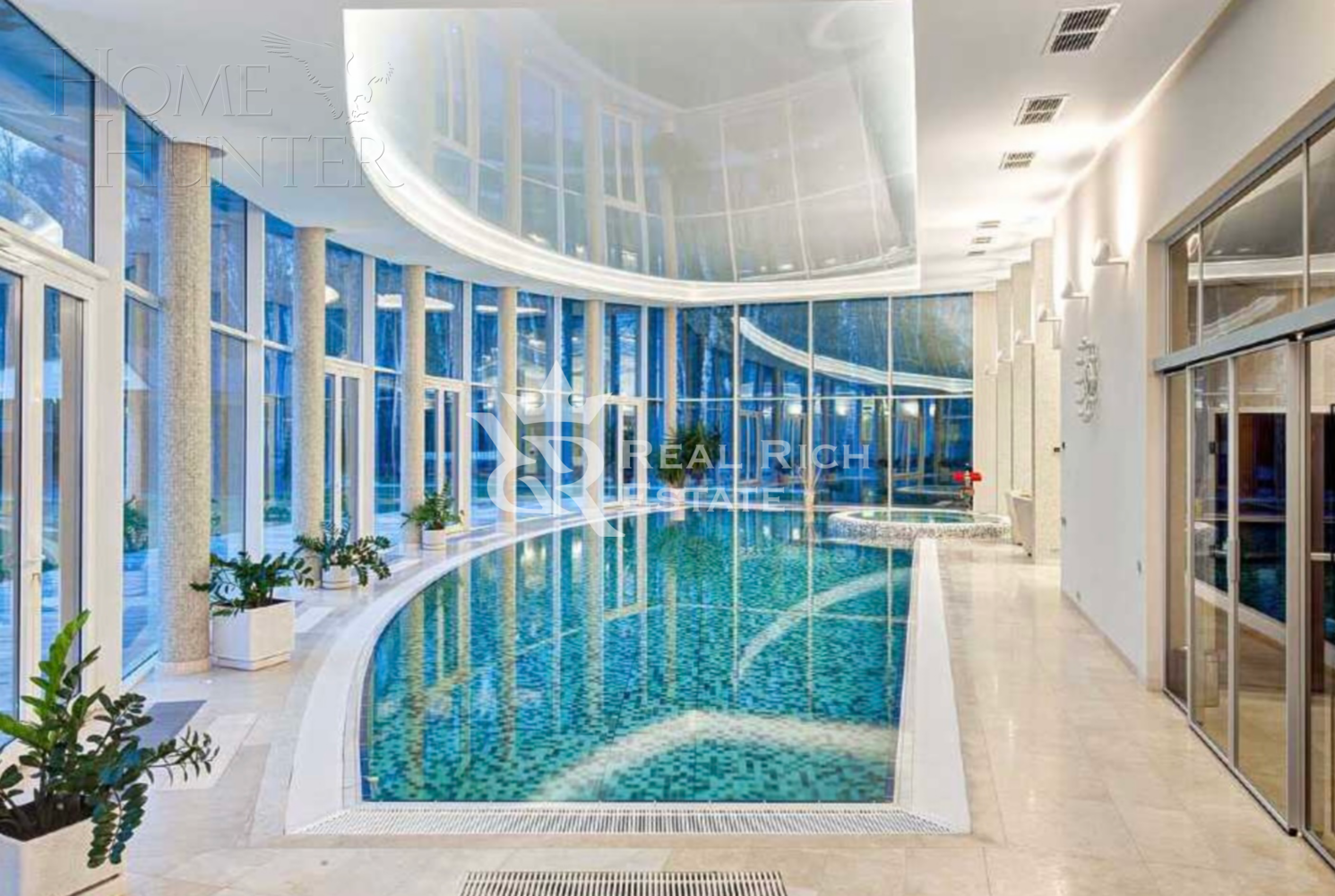 2-этажный коттедж 1 500 м² с отделкой