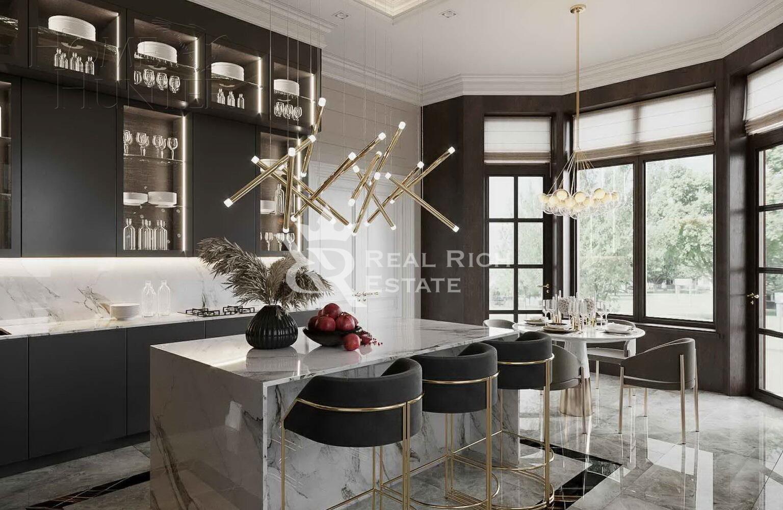 2-этажный коттедж 945 м² с отделкой