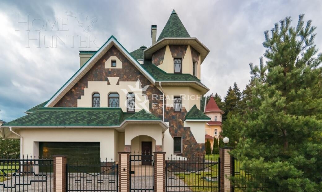 2-этажный коттедж 500 м² с отделкой