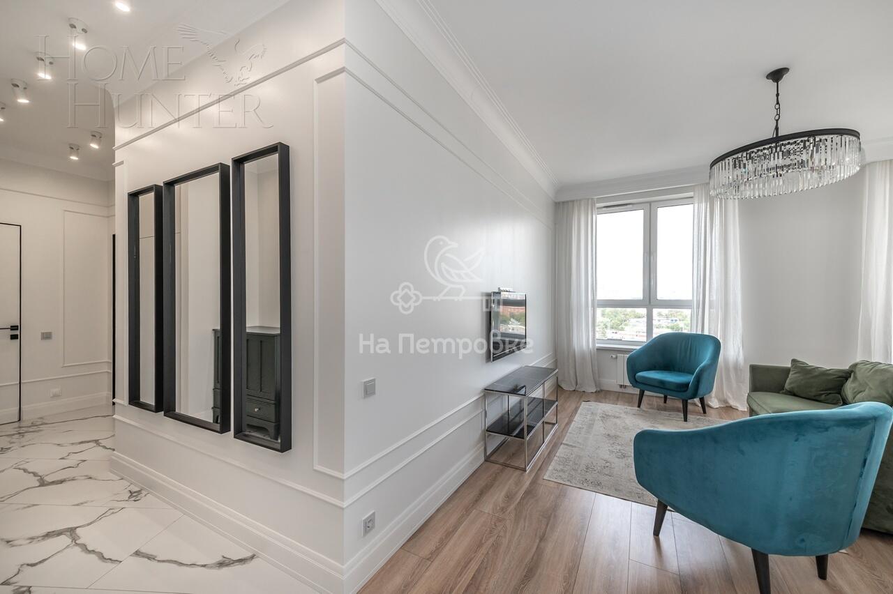 3-КОМН. КВАРТИРА С ОТДЕЛКОЙ 86 М² НА 8 ЭТАЖЕ