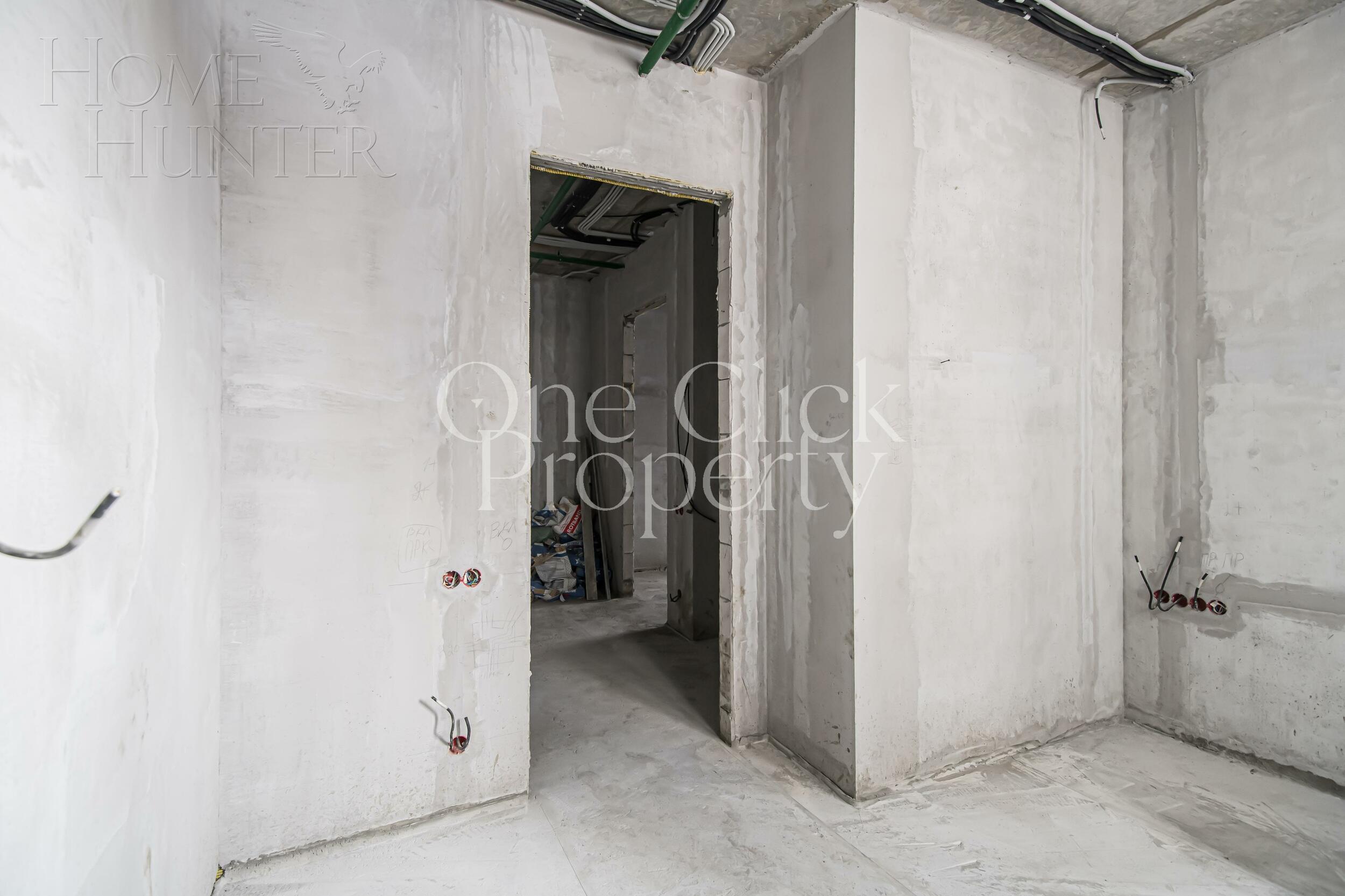 3-КОМН. АПАРТАМЕНТЫ БЕЗ ОТДЕЛКИ 110.3 М² НА 3 ЭТАЖЕ