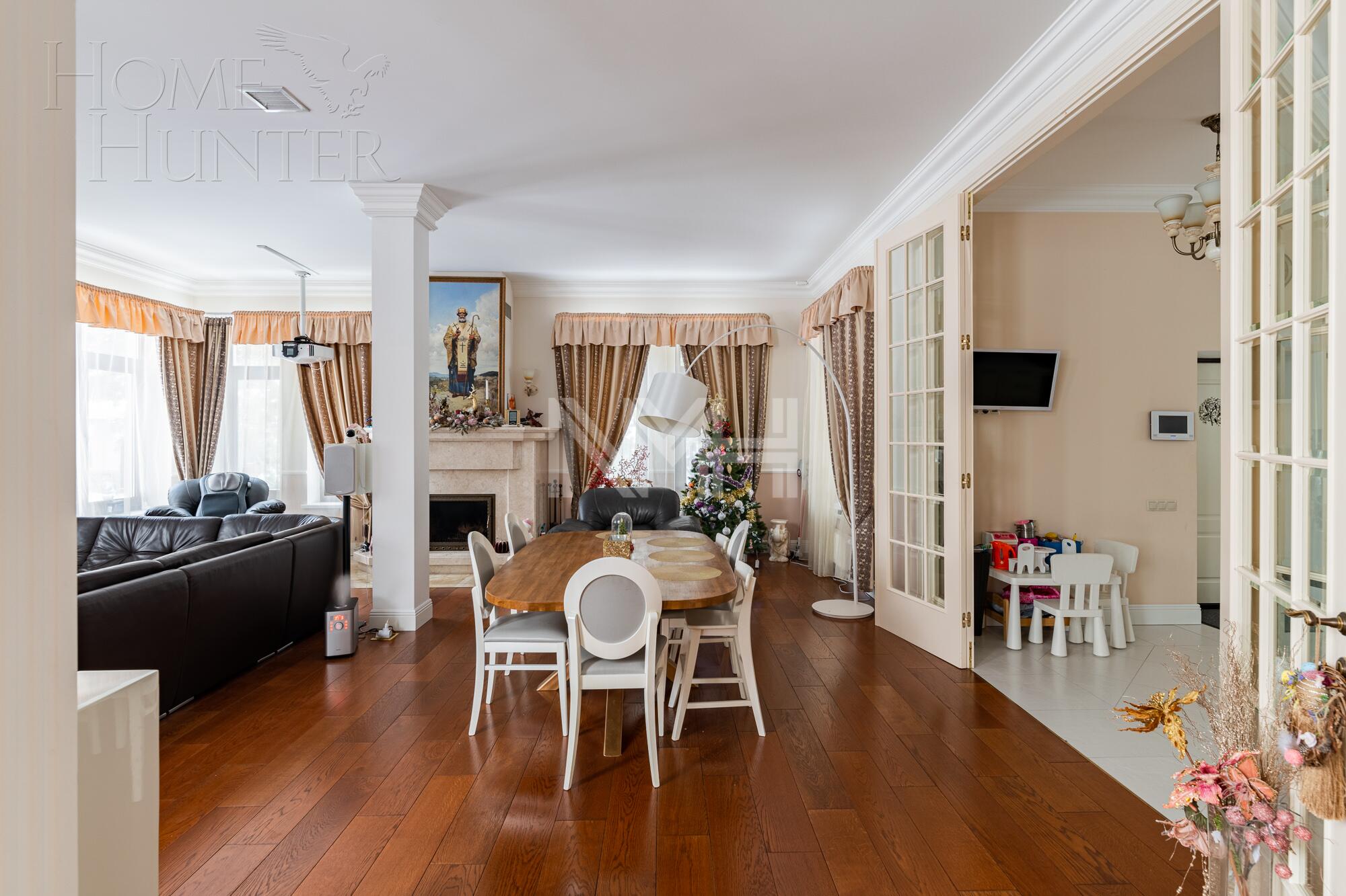 2-этажный коттедж 310 м² с отделкой