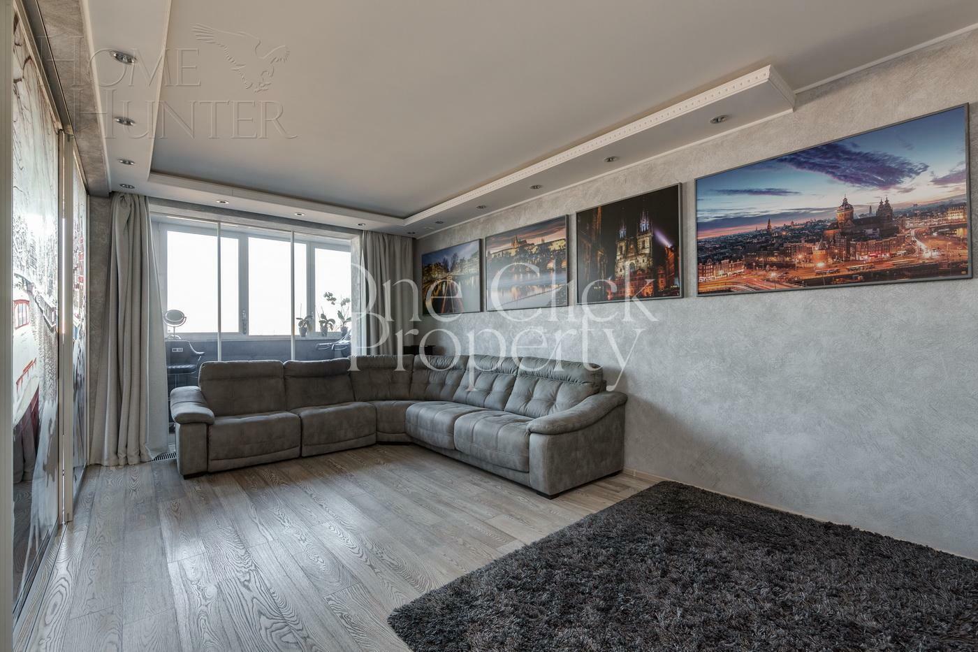 3-КОМН. КВАРТИРА С ОТДЕЛКОЙ 136.7 М² НА 15 ЭТАЖЕ