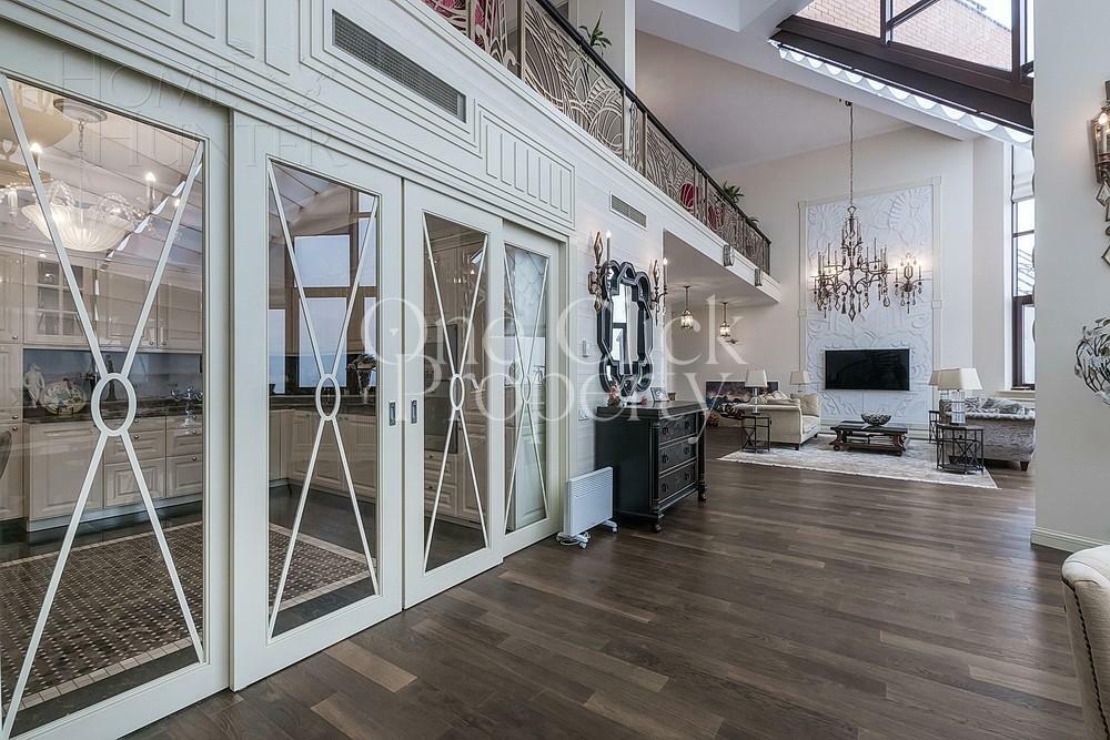 2-УРОВНЕВЫЙ ПЕНТХАУС С ОТДЕЛКОЙ 520 М² НА 15 ЭТАЖЕ