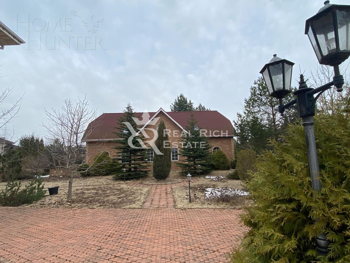 2-этажный коттедж 600 м² без отделки