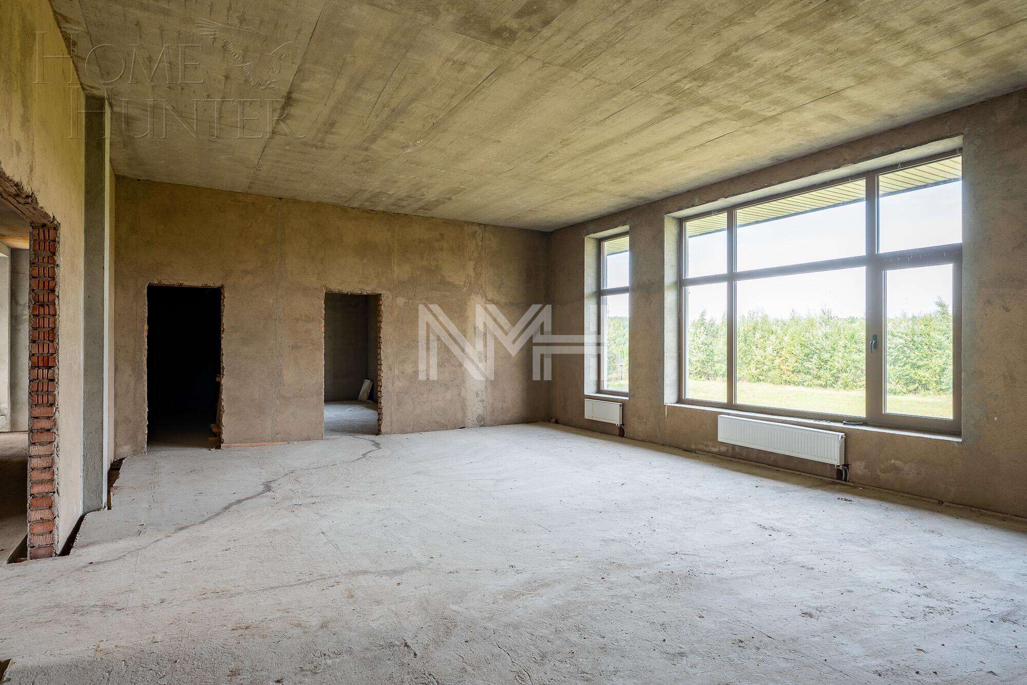 2-этажный коттедж 550 м² без отделки