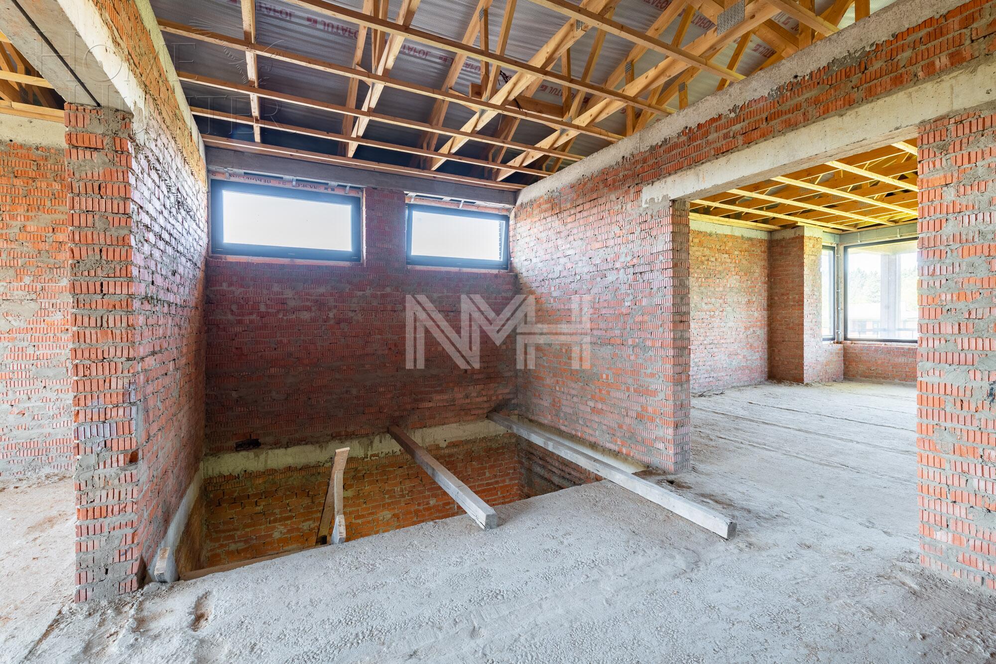 2-этажный коттедж 457 м² без отделки