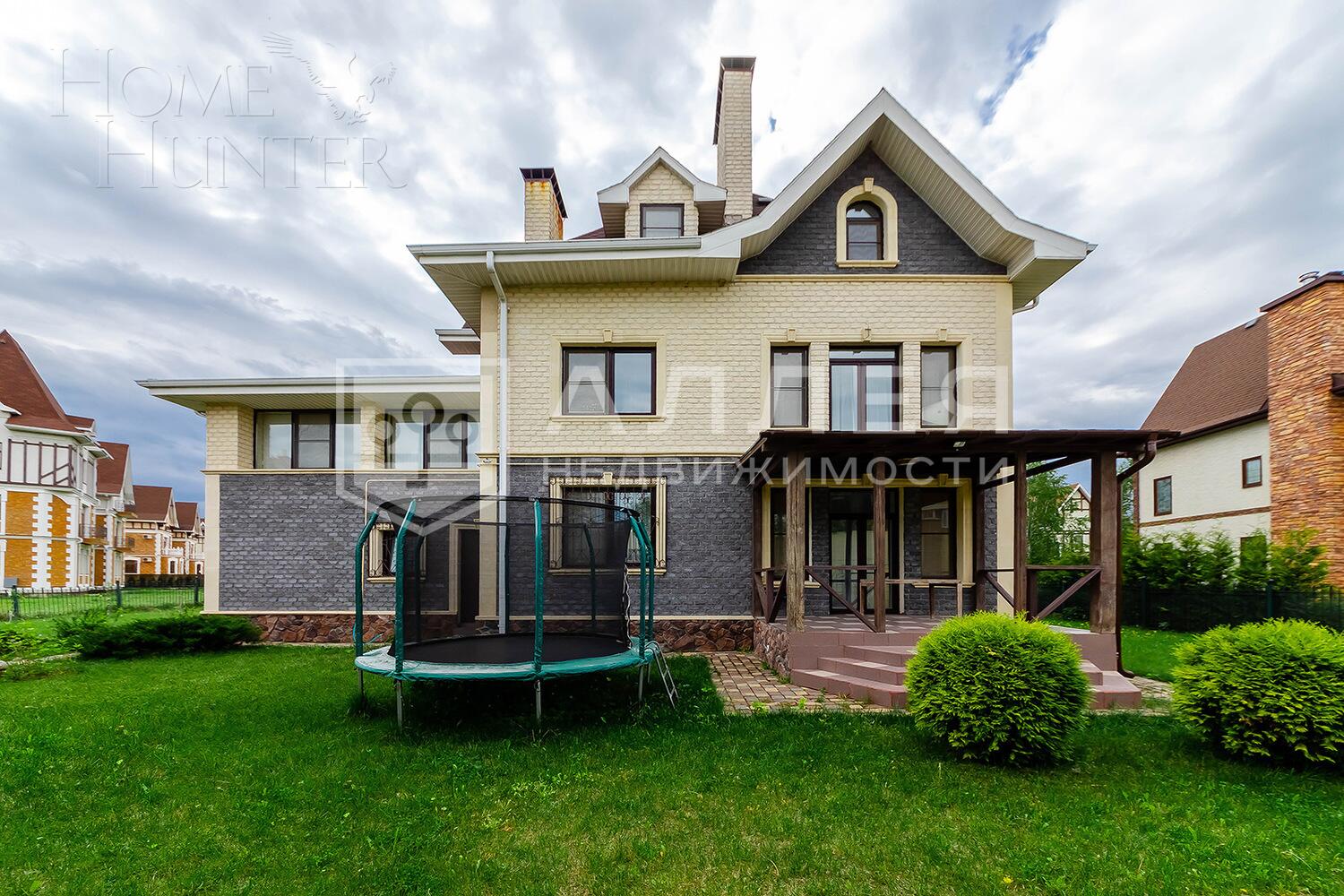 2-этажный коттедж 490 м² с отделкой