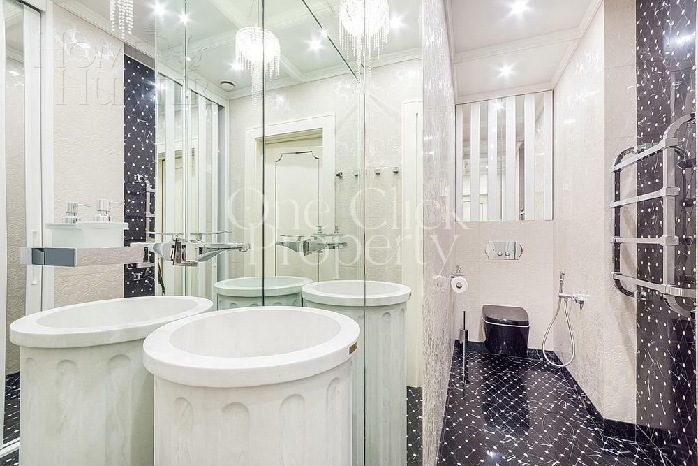 2-УРОВНЕВАЯ КВАРТИРА С ОТДЕЛКОЙ 228 М² НА 44 ЭТАЖЕ