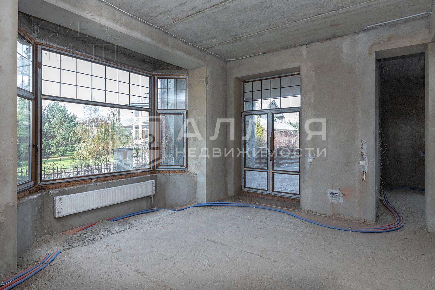 2-этажный коттедж 499.5 м² без отделки