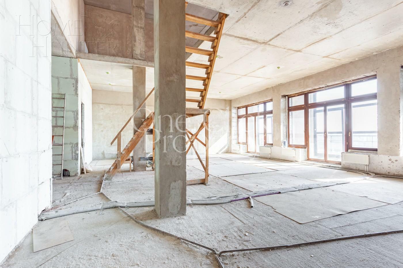 2-УРОВНЕВЫЙ ПЕНТХАУС БЕЗ ОТДЕЛКИ 227 М² НА 18 ЭТАЖЕ