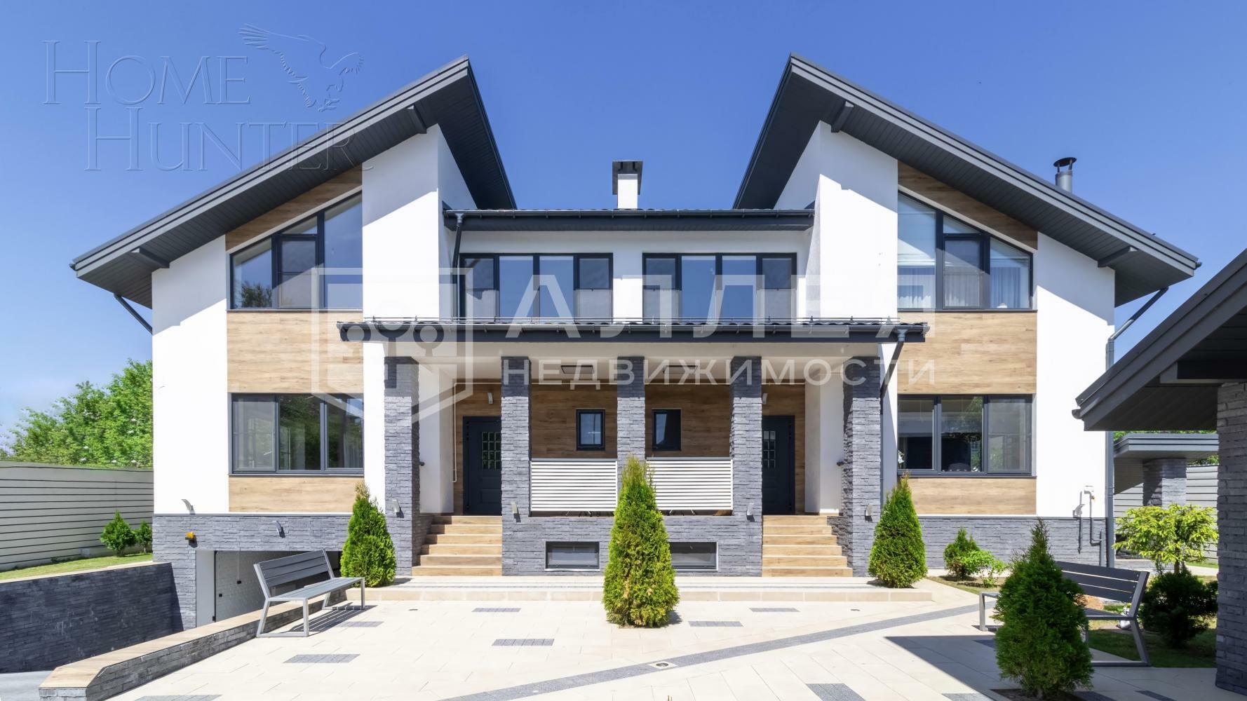 2-этажный коттедж 673 м² с отделкой