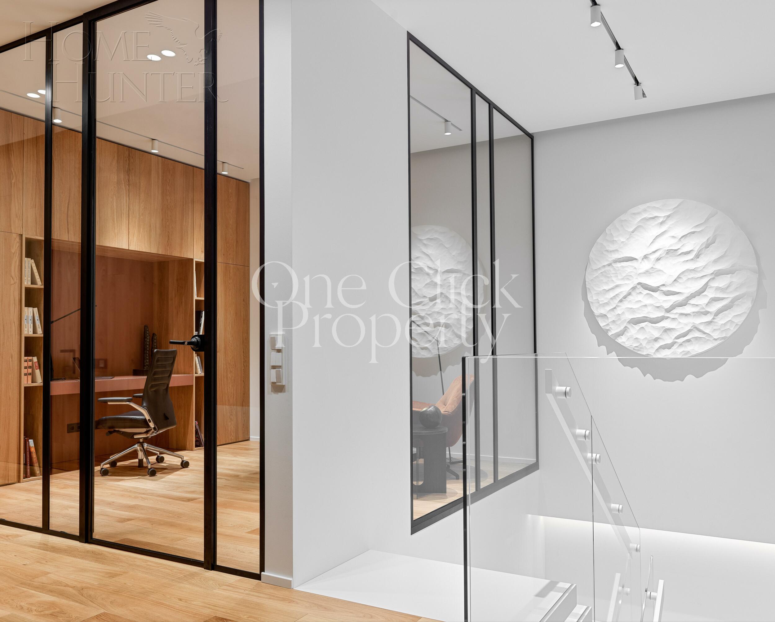 2-УРОВНЕВАЯ КВАРТИРА БЕЗ ОТДЕЛКИ 201.5 М² НА 1 ЭТАЖЕ