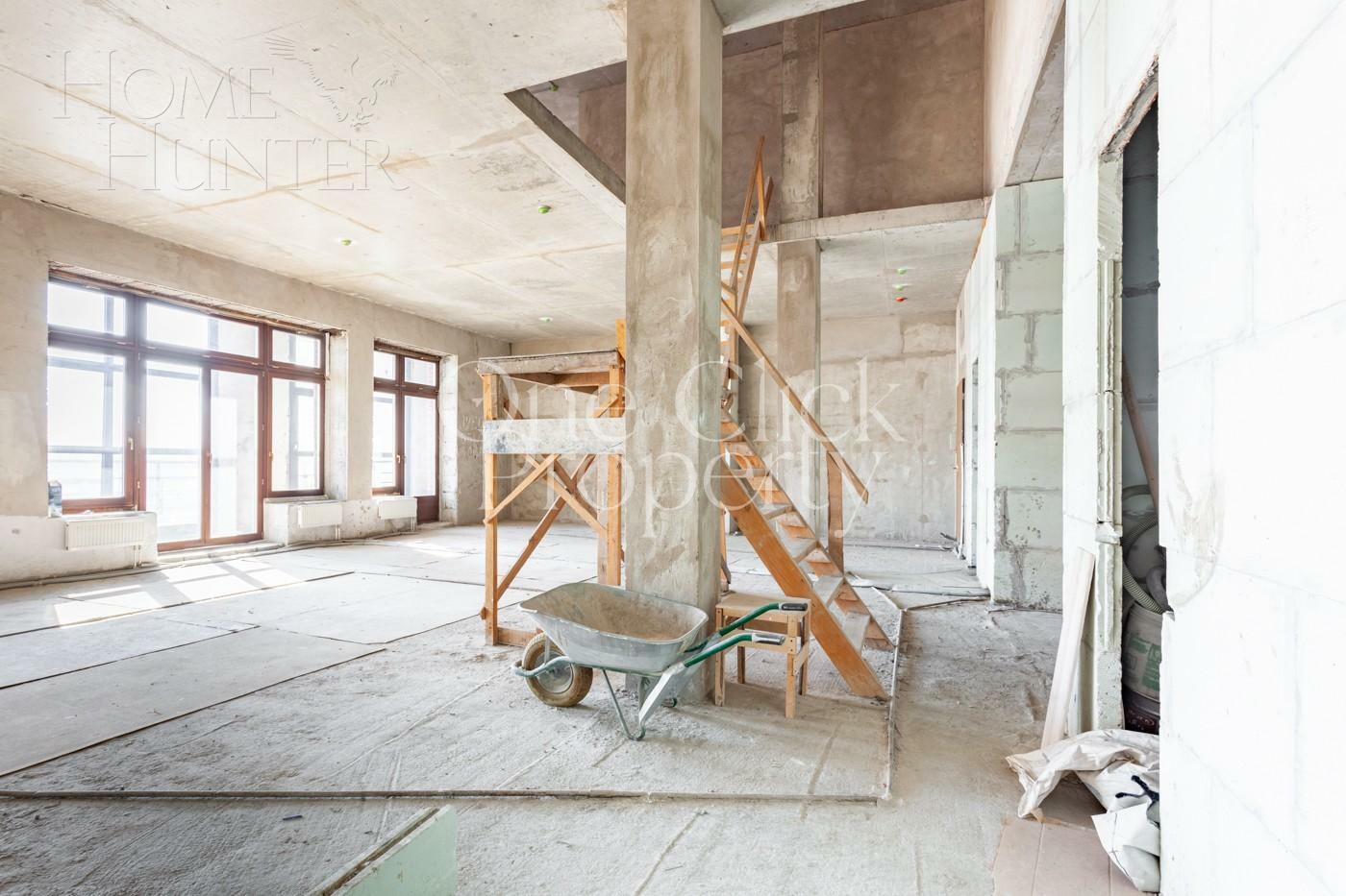 2-УРОВНЕВЫЙ ПЕНТХАУС БЕЗ ОТДЕЛКИ 227 М² НА 18 ЭТАЖЕ