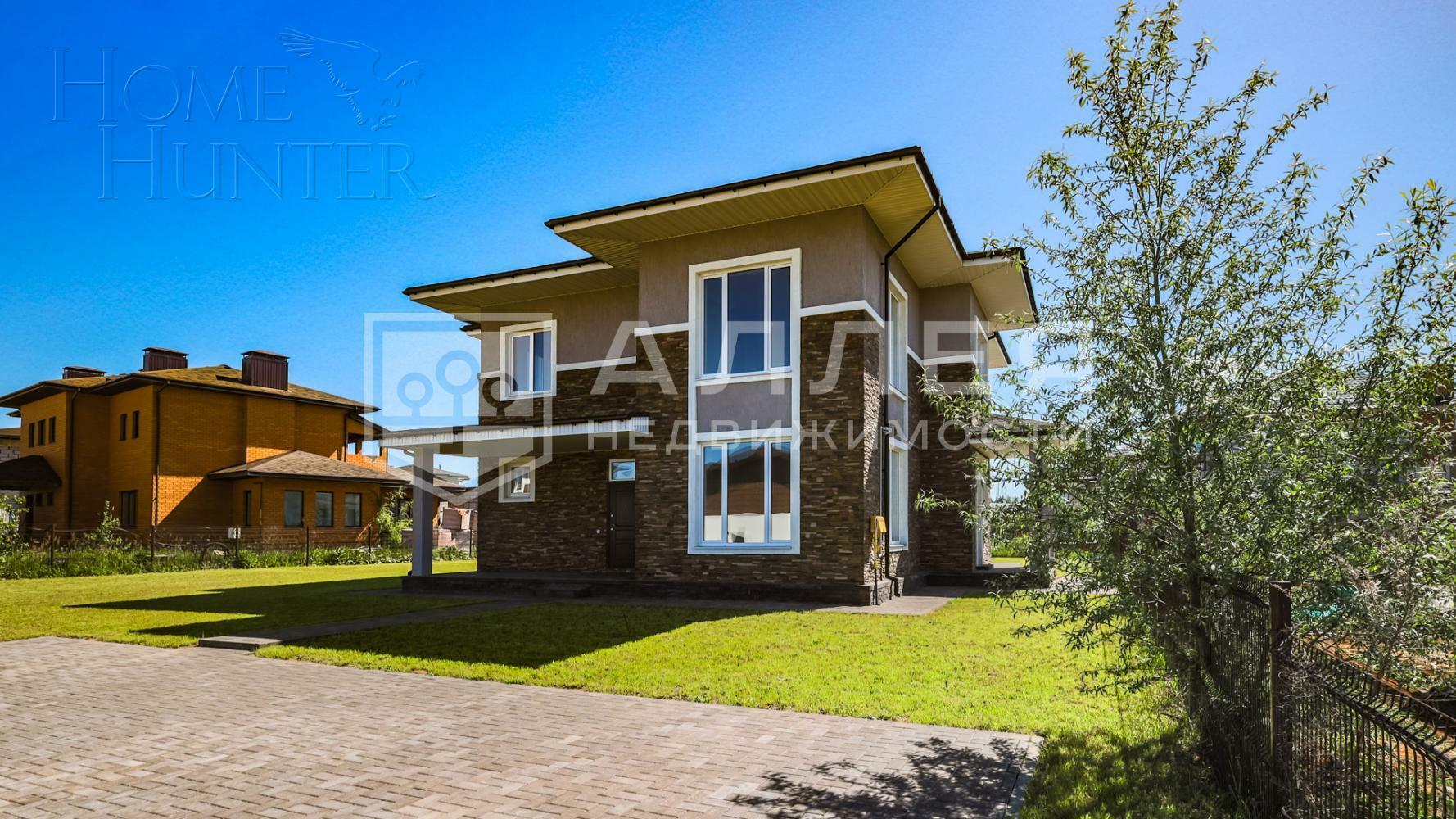 2-этажный коттедж 307 м² с отделкой