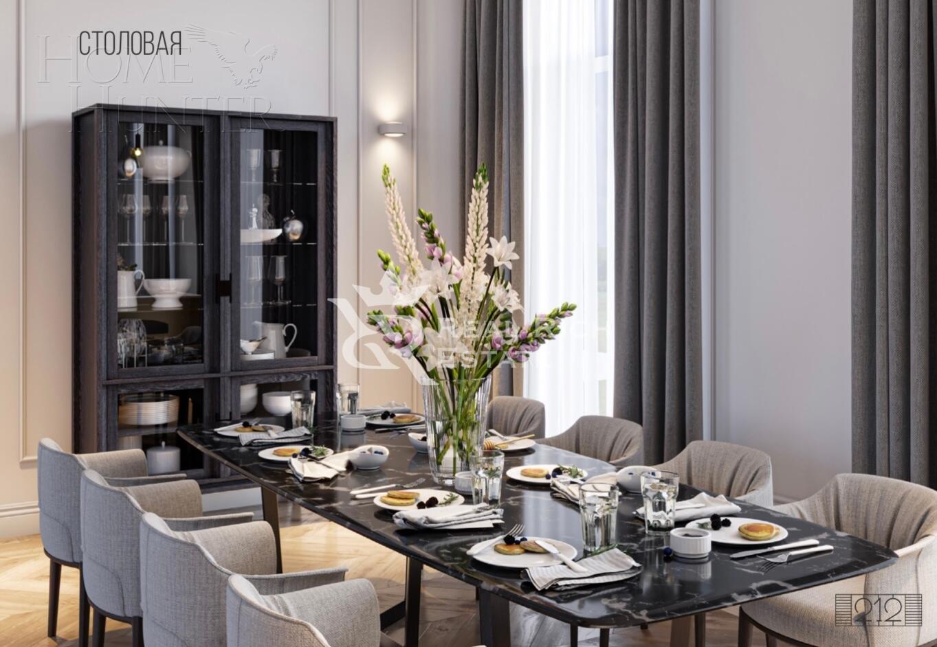 2-этажный коттедж 890 м² с отделкой