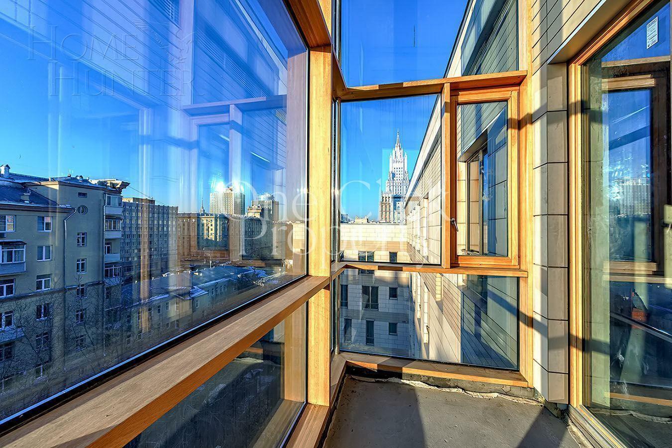 9-КОМН. ПЕНТХАУС БЕЗ ОТДЕЛКИ 348 М² НА 7 ЭТАЖЕ