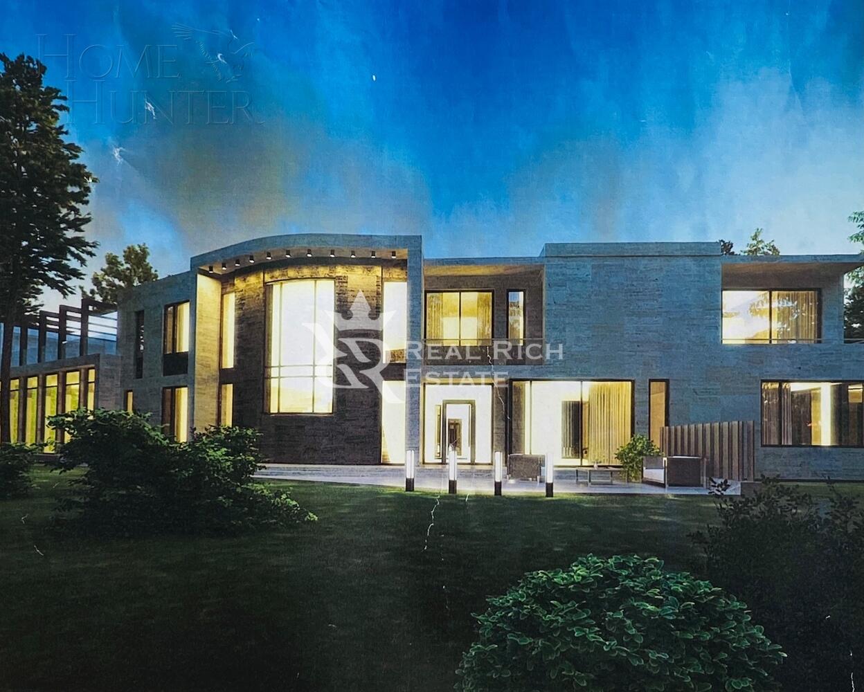 2-этажный коттедж 1 926 м² без отделки