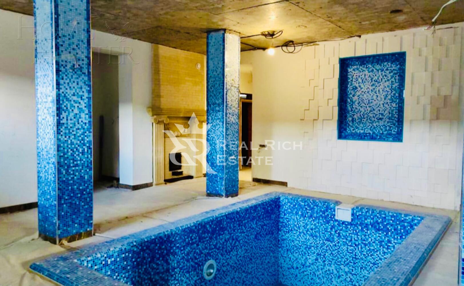 2-этажный коттедж 530 м² без отделки