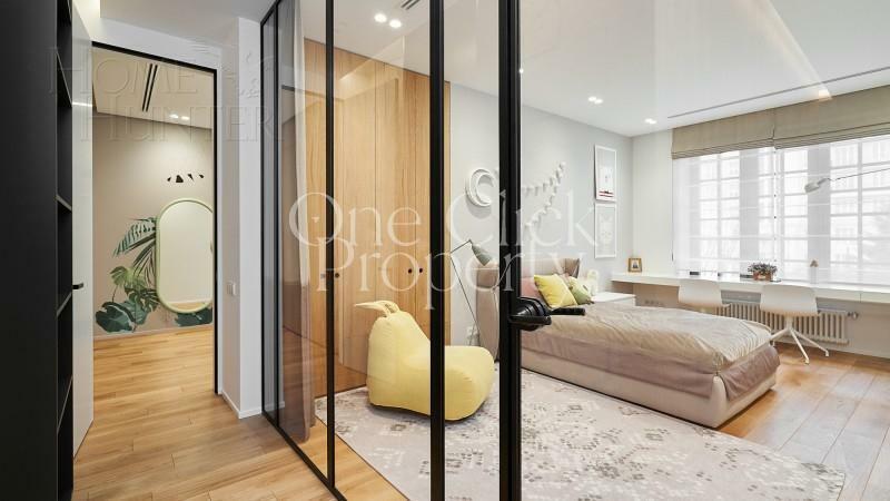 2-УРОВНЕВАЯ КВАРТИРА БЕЗ ОТДЕЛКИ 201.5 М² НА 1 ЭТАЖЕ