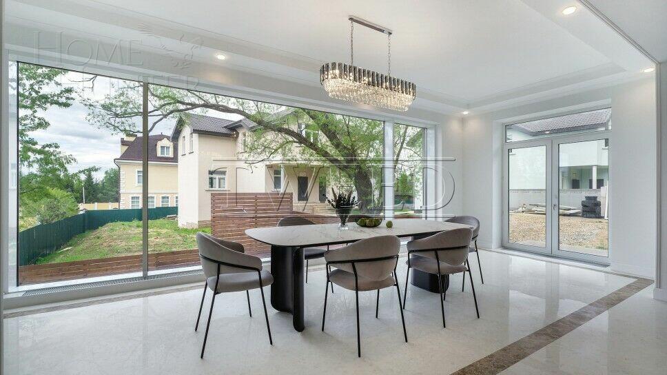 2-этажный коттедж 400 м² с отделкой