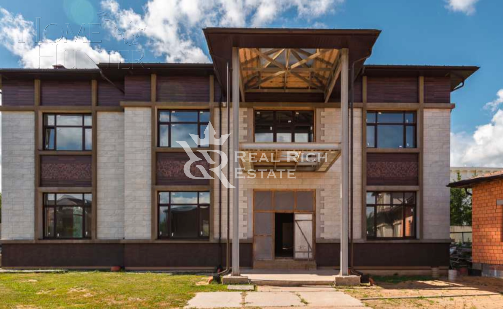 2-этажный коттедж 1 897 м² без отделки