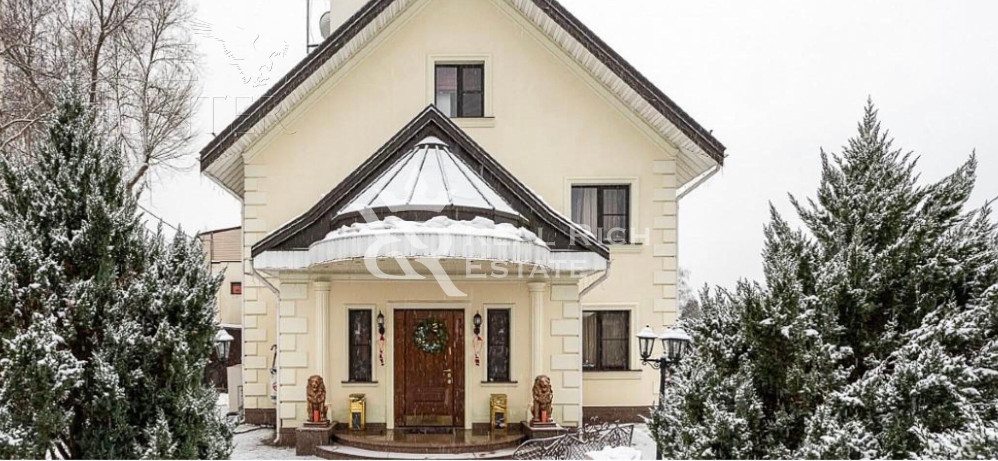 2-этажный коттедж 500 м² с отделкой