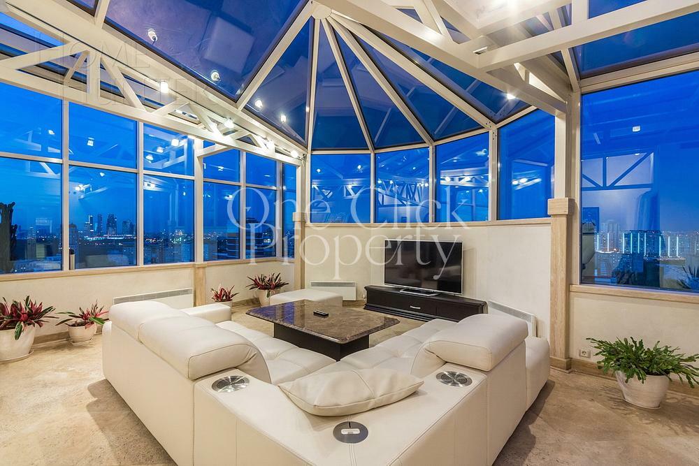 2-УРОВНЕВЫЙ ПЕНТХАУС С ОТДЕЛКОЙ 218 М² НА 23 ЭТАЖЕ