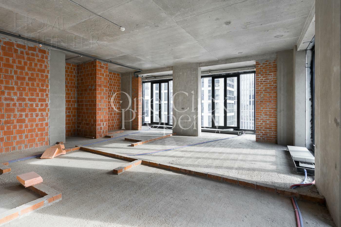 4-КОМН. АПАРТАМЕНТЫ БЕЗ ОТДЕЛКИ 124 М² НА 11 ЭТАЖЕ