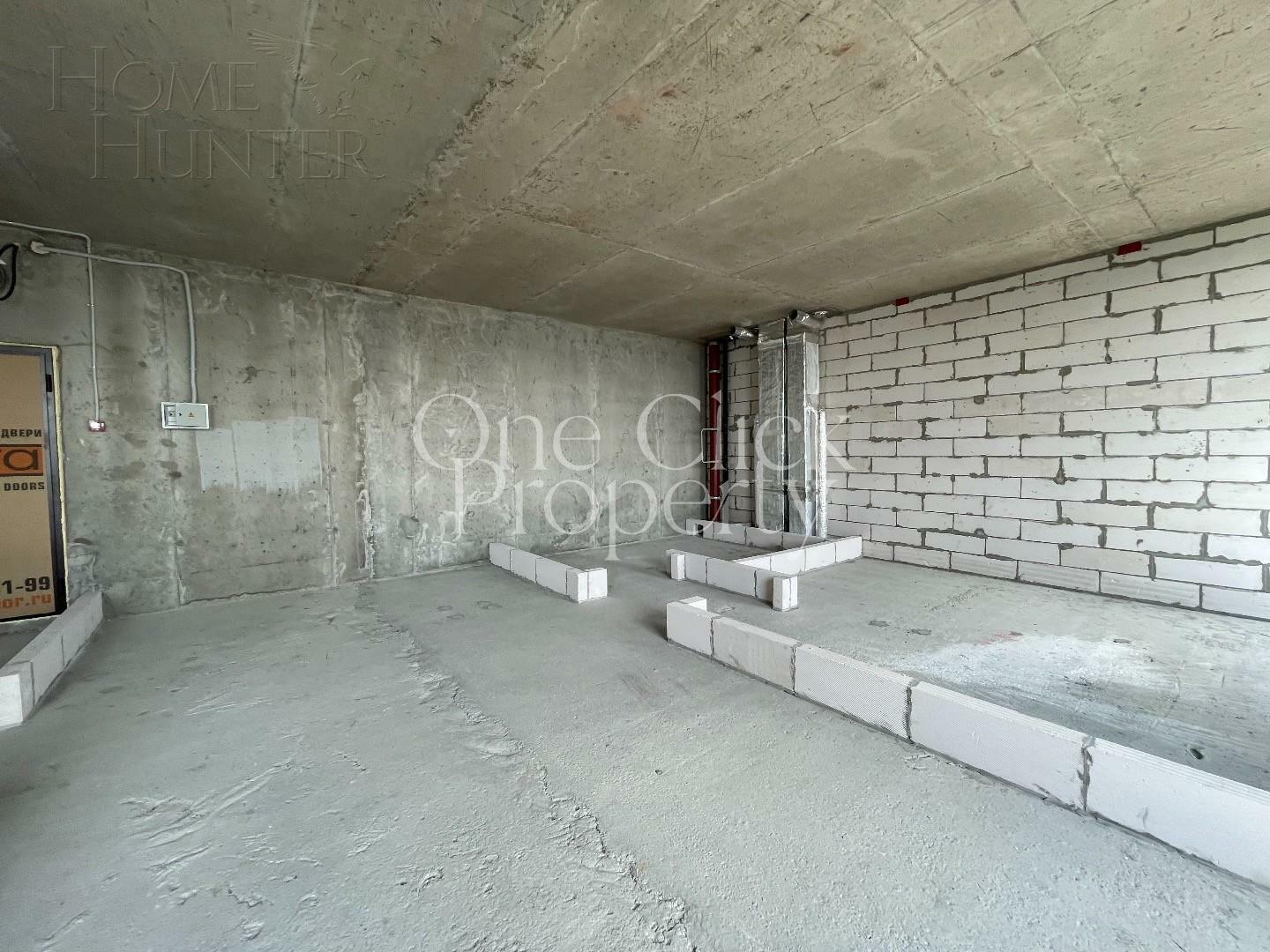 3-КОМН. КВАРТИРА БЕЗ ОТДЕЛКИ 79 М² НА 40 ЭТАЖЕ