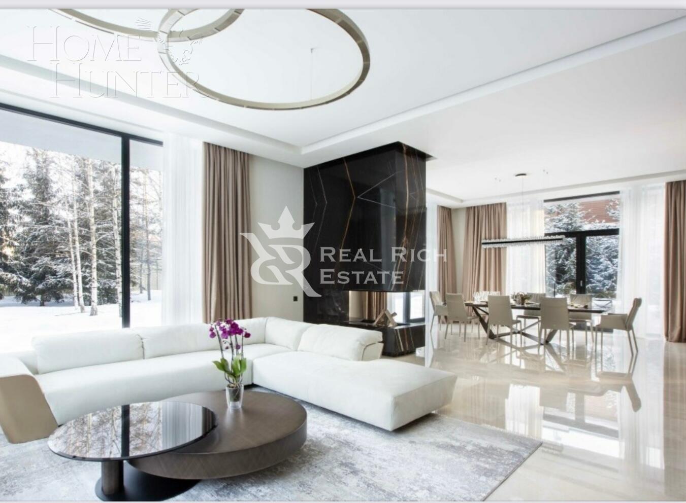 2-этажный коттедж 900 м² с отделкой