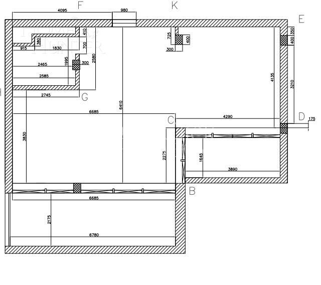 2-КОМН. КВАРТИРА БЕЗ ОТДЕЛКИ 57 М² НА 7 ЭТАЖЕ