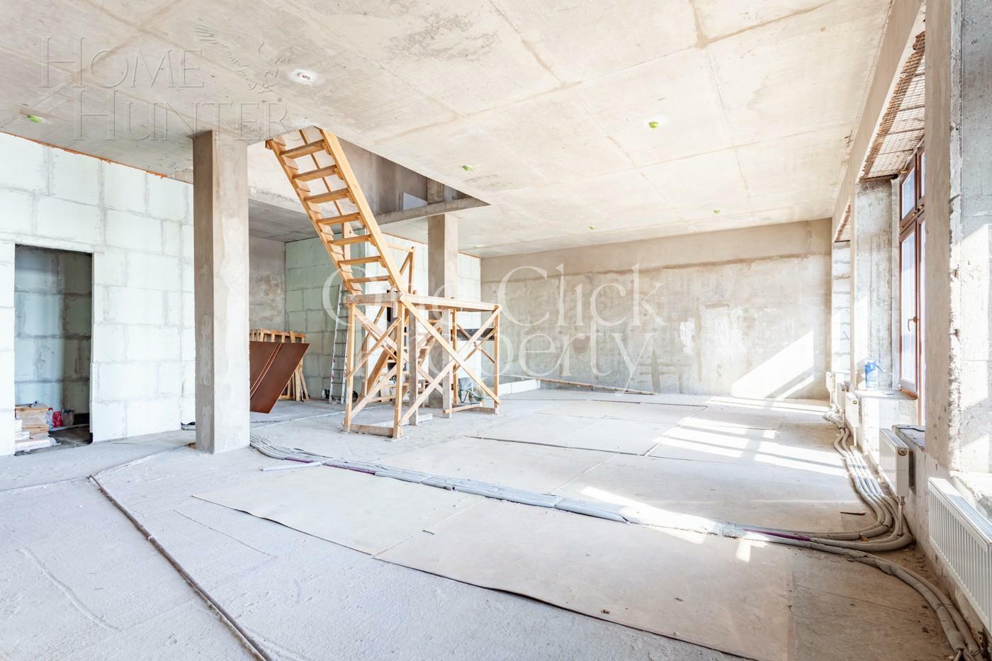 2-УРОВНЕВЫЙ ПЕНТХАУС БЕЗ ОТДЕЛКИ 227 М² НА 18 ЭТАЖЕ