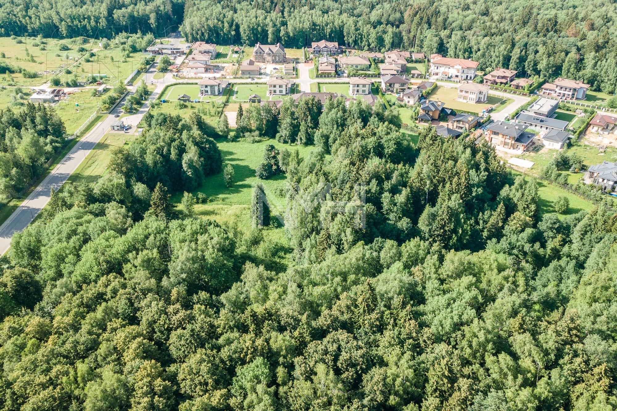 Участок 100 сот. в охраняемом поселке