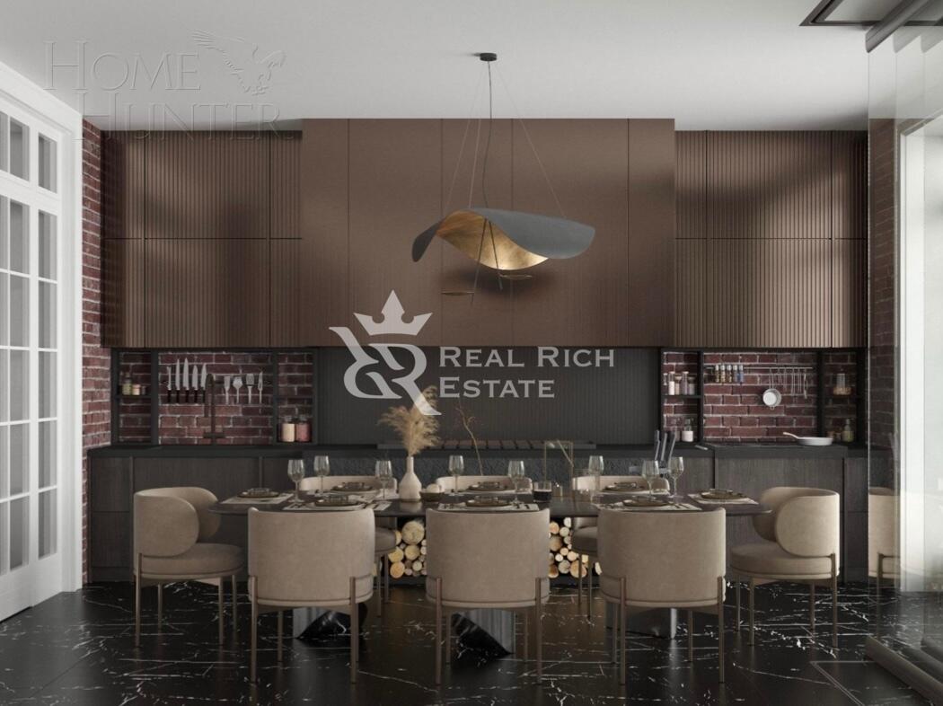 2-этажный коттедж 637 м² без отделки