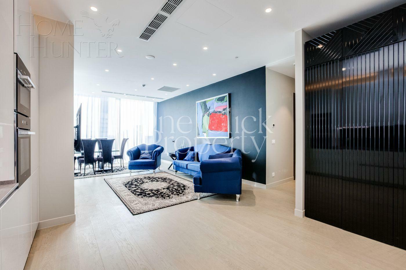 2-КОМН. АПАРТАМЕНТЫ С ОТДЕЛКОЙ 83.6 М² НА 36 ЭТАЖЕ