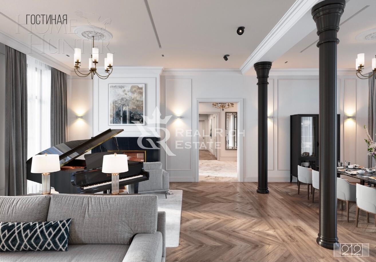 2-этажный коттедж 890 м² с отделкой