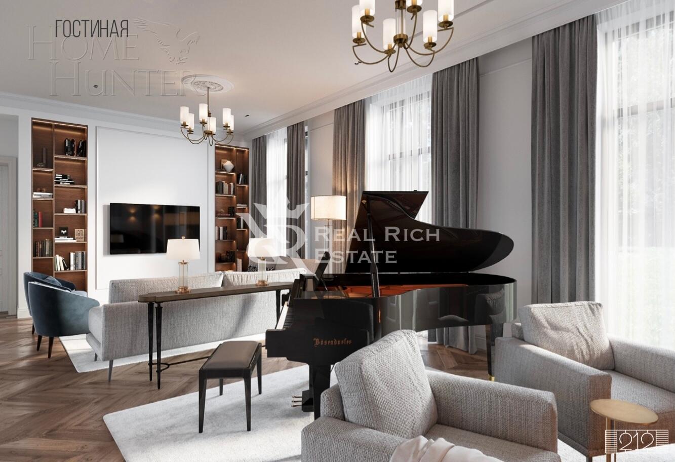 2-этажный коттедж 890 м² с отделкой