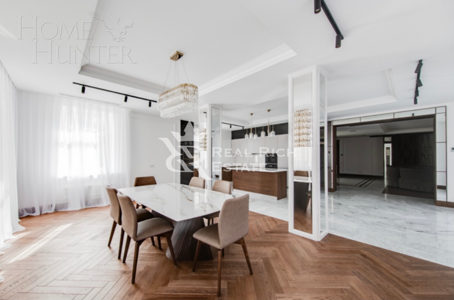 2-этажный коттедж 500 м² с отделкой