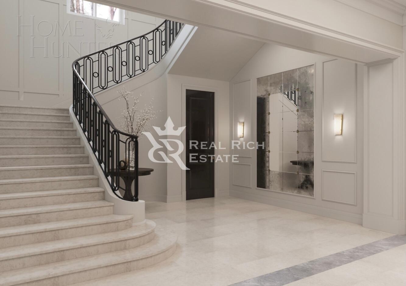 2-этажный коттедж 1 455 м² с отделкой