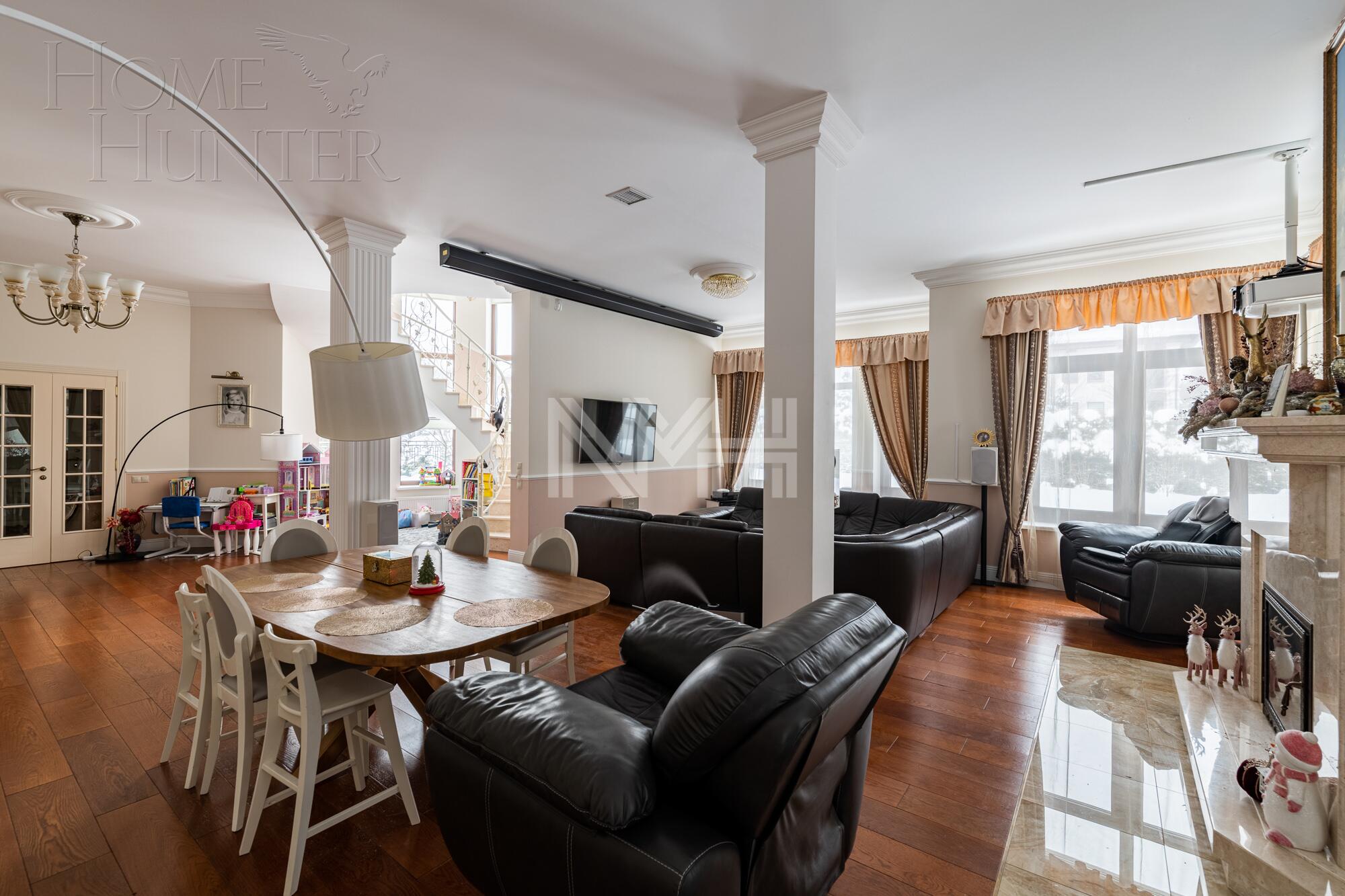 2-этажный коттедж 310 м² с отделкой