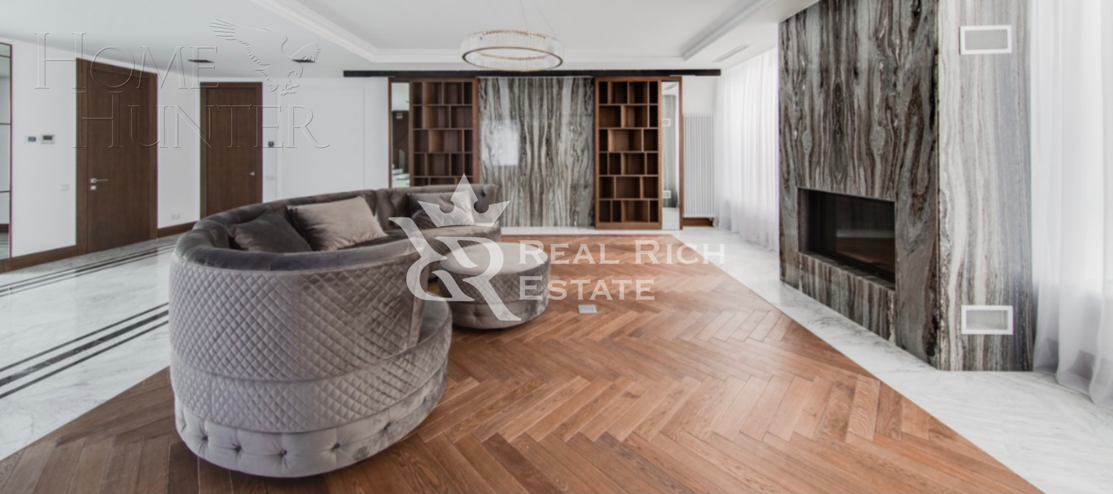 2-этажный коттедж 500 м² с отделкой